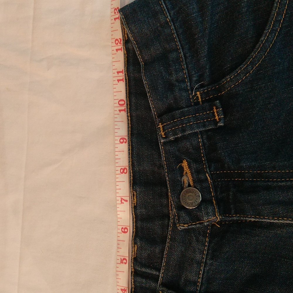 Wrangler Indigo Denim Jean Shorts - Picture 8 of 9